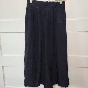 Norton McNaughton Pleated Maxi Skirt – Size 10 – Black